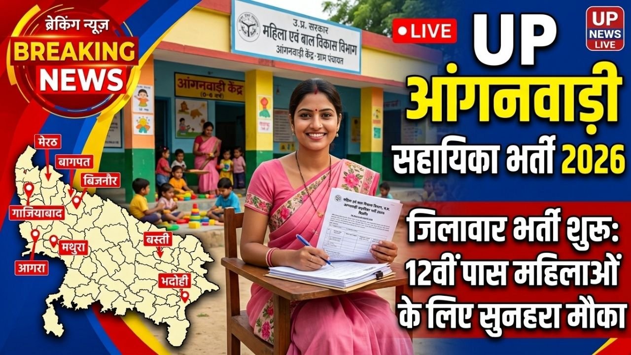 P Anganwadi Helper Bharti 2026